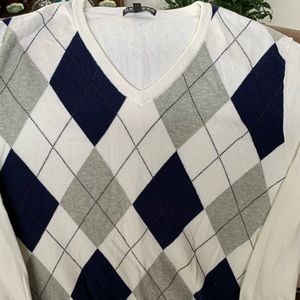 Men’s Express Argyle Sweater